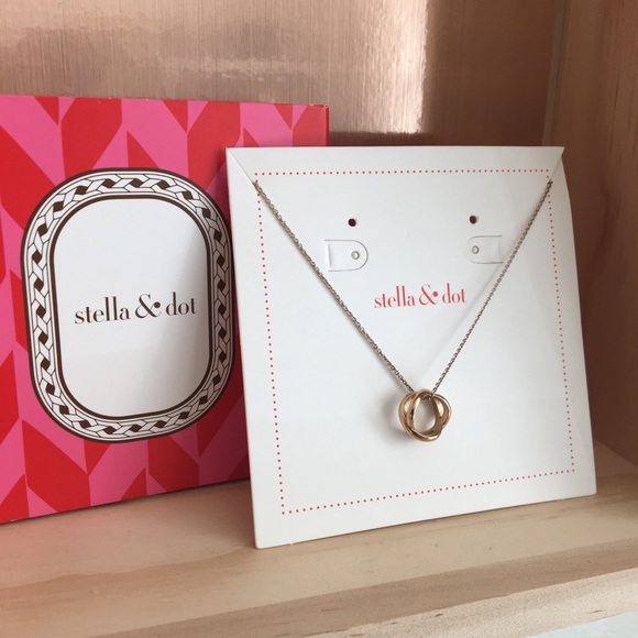 Stella & Dot Jewelry - NWOT Stella & Dot Odette Infinity Charm Necklace
